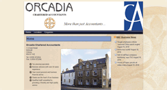 Desktop Screenshot of orcadia-ca.co.uk
